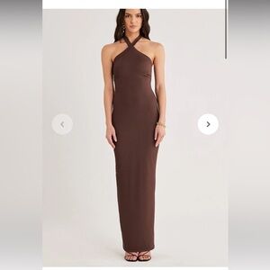Rumer The Label Lotte X Maxi Chocolate Small NWT